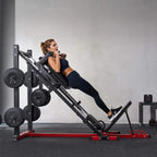 Rovix 2000LBS Adjustable Leg Press And Hack Squat Machine For Home Gym Workouts (SAK53148)