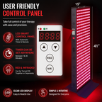 EXESAS 324 LED, 1620W Dual-Chip, Red Light Therapy Device for Full Body, 4-Wavelengths Infrared LED Panel for Skin, Weight, Pain, Wellness