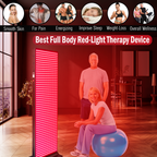 EXESAS   800 LED, 4000W Dual-Chip, Red Light Therapy Device for Full Body, 4-Wavelengths Infrared LED Panel for Skin, Weight, Pain, Wellness