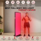 EXESAS   800 LED, 4000W Dual-Chip, Red Light Therapy Device for Full Body, 4-Wavelengths Infrared LED Panel for Skin, Weight, Pain, Wellness