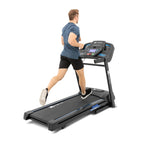Electric Walking Desk Exercise Treadmill, Blue and Black, 350 Lb