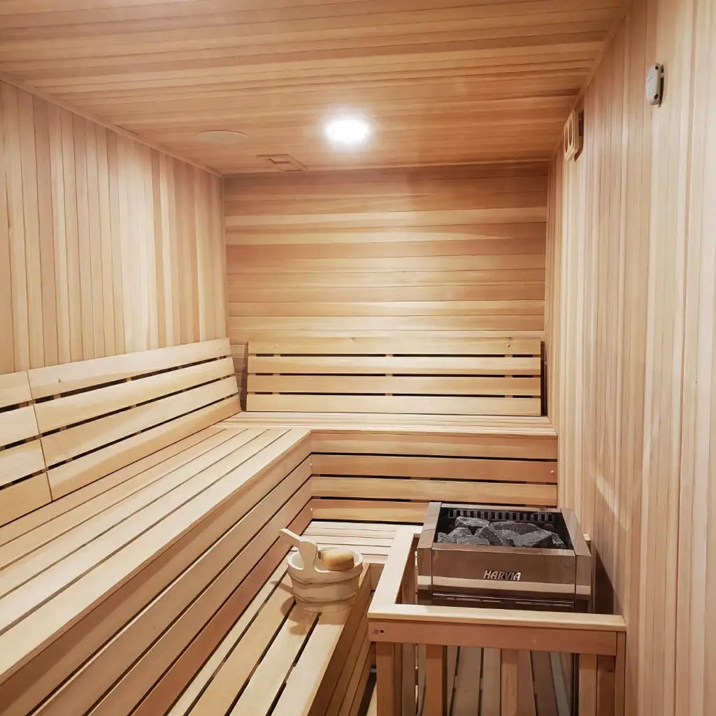 Custom Indoor Sauna Room - 6' x 9' x 8'