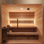 Custom Indoor Sauna Room - 6' x 9' x 8'
