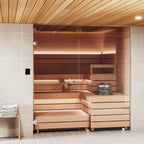 Harvia Cilindro PC90 9KW Sauna Heater with built in controls - Finnish Sauna Builders