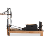 Private Pilates Premium Wood Reformer-Tower Bundle