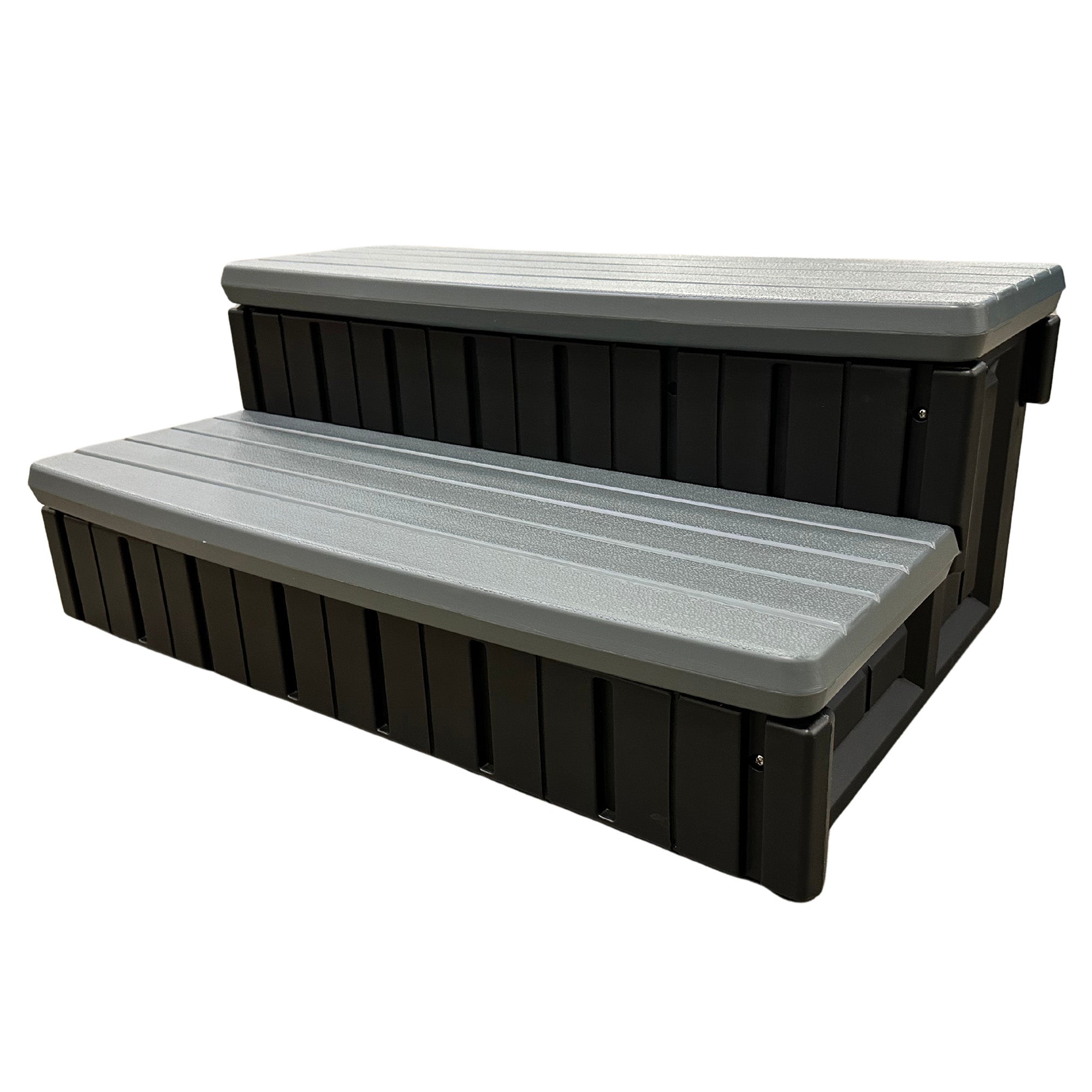 Heatwave Spa Step With Storage Slate Grey