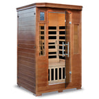 2-Person Hemlock Premium Infrared Sauna with 6 Carbon Heaters