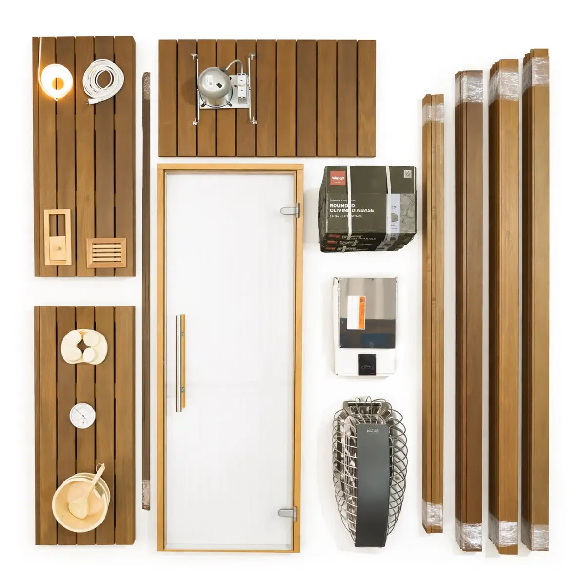 Custom Indoor Sauna Room - 6' x 9' x 8'