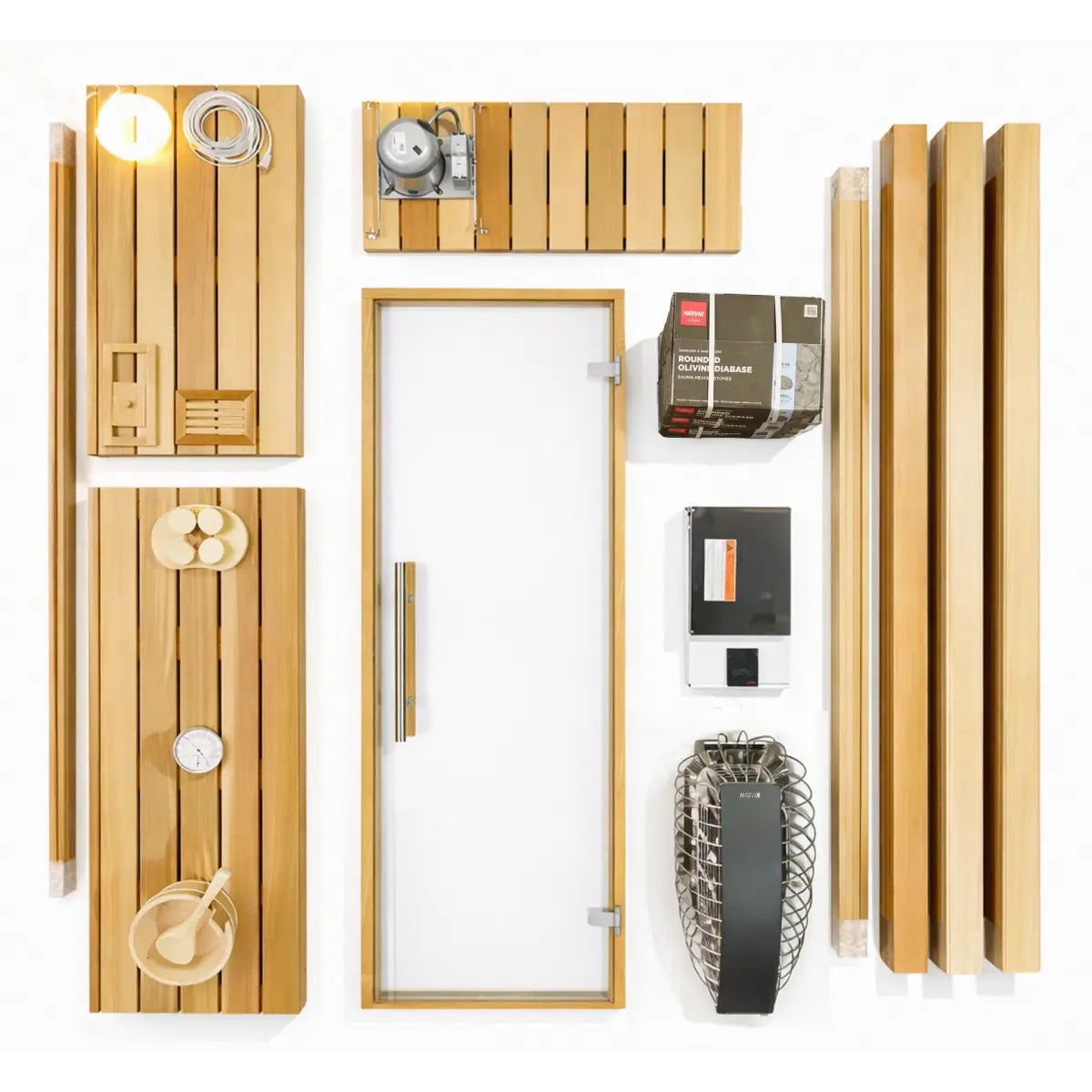Custom Indoor Sauna Room - 6' x 9' x 8'