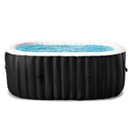 NAIZEA 6 Person Inflatable Hot Tub 130Air Jet Large with Hot Tub , 73"X73"X25"