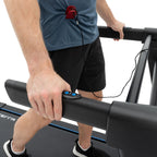 Electric Walking Desk Exercise Treadmill, Blue and Black, 350 Lb