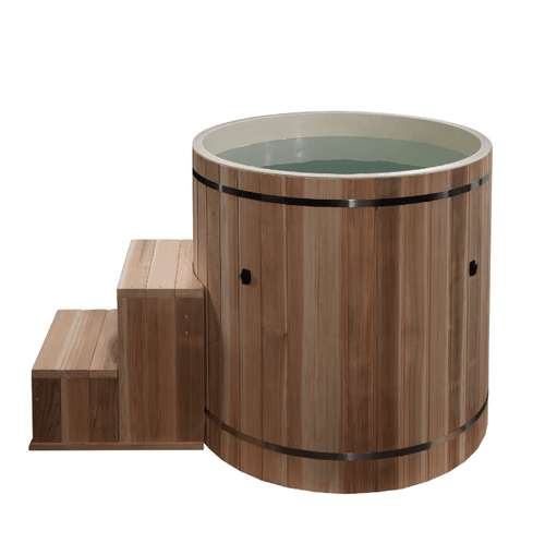 Dynamic Cold Therapy PVC Barrel Cold Plunge with Chiller