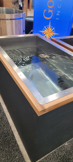 Dynamic Cold Therapy "CUBOID" 304 Stainless Steel Cold Plunge (XL) with Chiller
