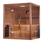 Golden Designs "Kuusamo Edition" 6 Person Indoor Traditional Steam Sauna