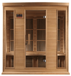 Maxxus "Chaumont Edition" 4-Person Near Zero EMF FAR Infrared Sauna with Canadian Red Cedar
