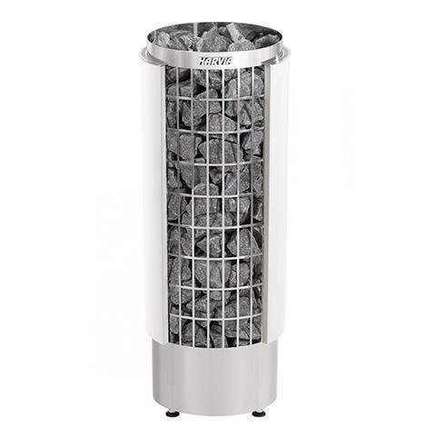 Harvia Cilindro Half Series 8kW Stainless Steel Sauna Heater at 240V 1PH