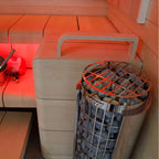 Harvia Cilindro Modern Steel Pillar Style Sauna Heater W/ Sauna Stones [PC60/80/90] (SAK84937)