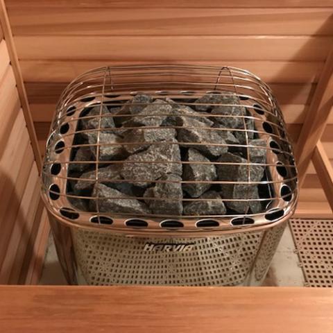 Harvia K15G Club Series 15kW Stainless Sauna Heater at 208V 3PH