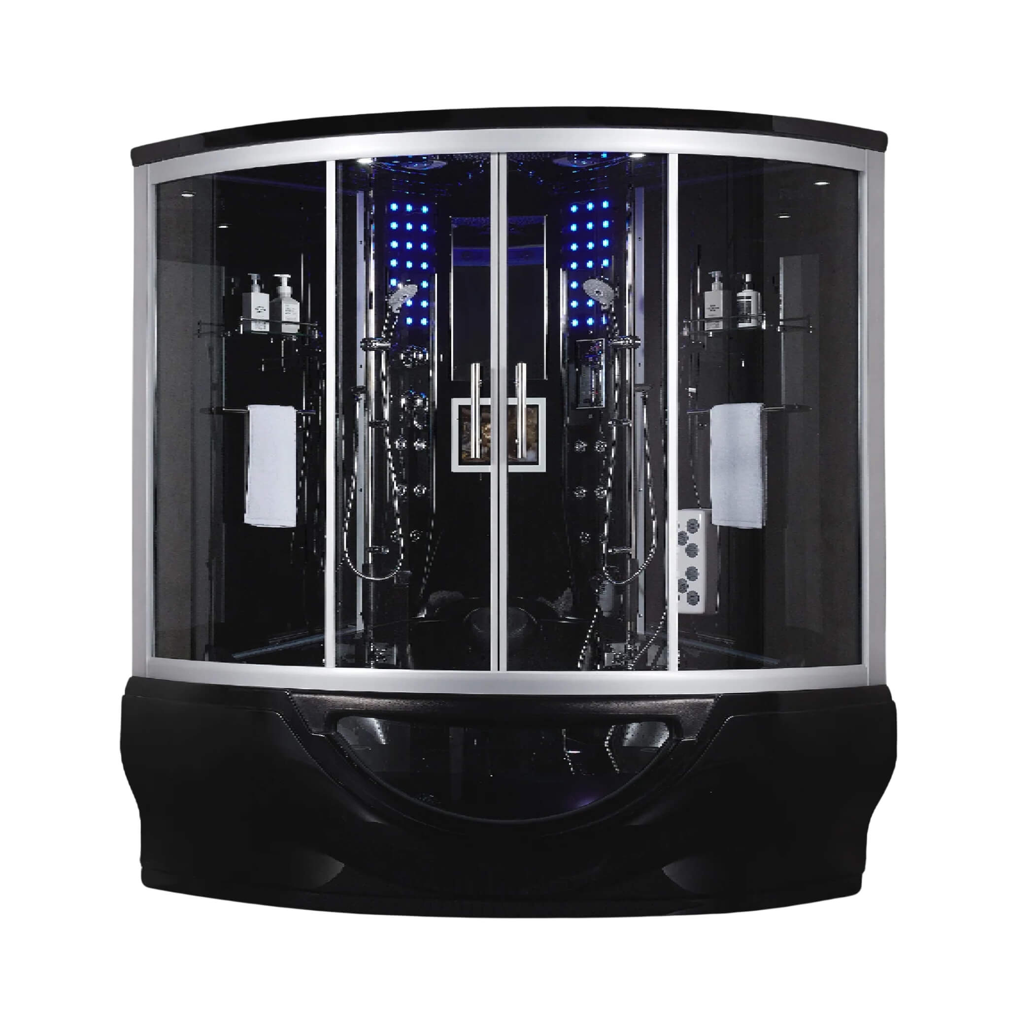 Maya Bath Platinum Superior Steam Shower With Foot Massager (SAK57392)