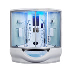 Maya Bath Platinum Superior Steam Shower With Foot Massager (SAK57392)