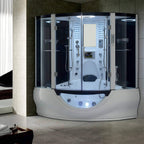 Maya Bath Valencia Steam Shower Massage Bathtub With LCD TV (SAK20479)