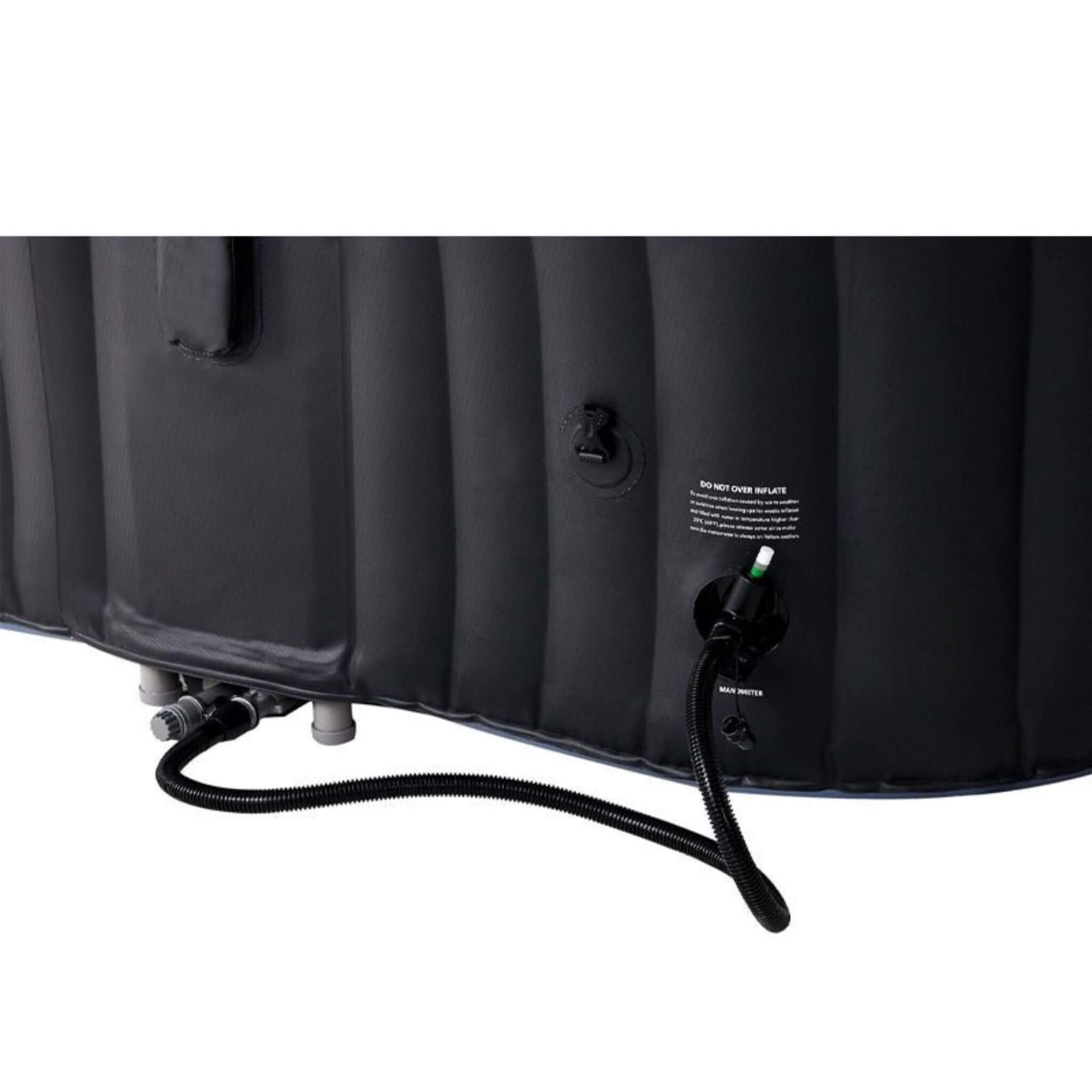 MSpa C-TE062 Tekapo Comfort Series Six-Person Inflatable Square Bubble Spa Hot Tub With 132 Bubble Jets (SAK80641)