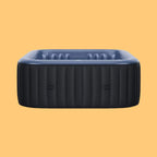 MSpa C-TE062 Tekapo Comfort Series Six-Person Inflatable Square Bubble Spa Hot Tub With 132 Bubble Jets (SAK80641)