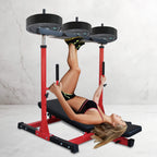 Rovix Premium Vertical Leg Press Machine With Adjustable Back And Head Rests For Home Gyms, 660LBS (SAK34819)