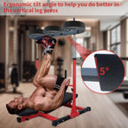 Rovix Premium Vertical Leg Press Machine With Adjustable Back And Head Rests For Home Gyms, 660LBS (SAK34819)