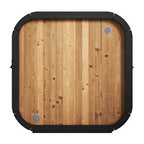 SaunaLife Model CL4G 3-Person Cube-Series Luxury Wooden Outdoor Home Sauna Kit [SL-MODELCL4G] (SAK92610)