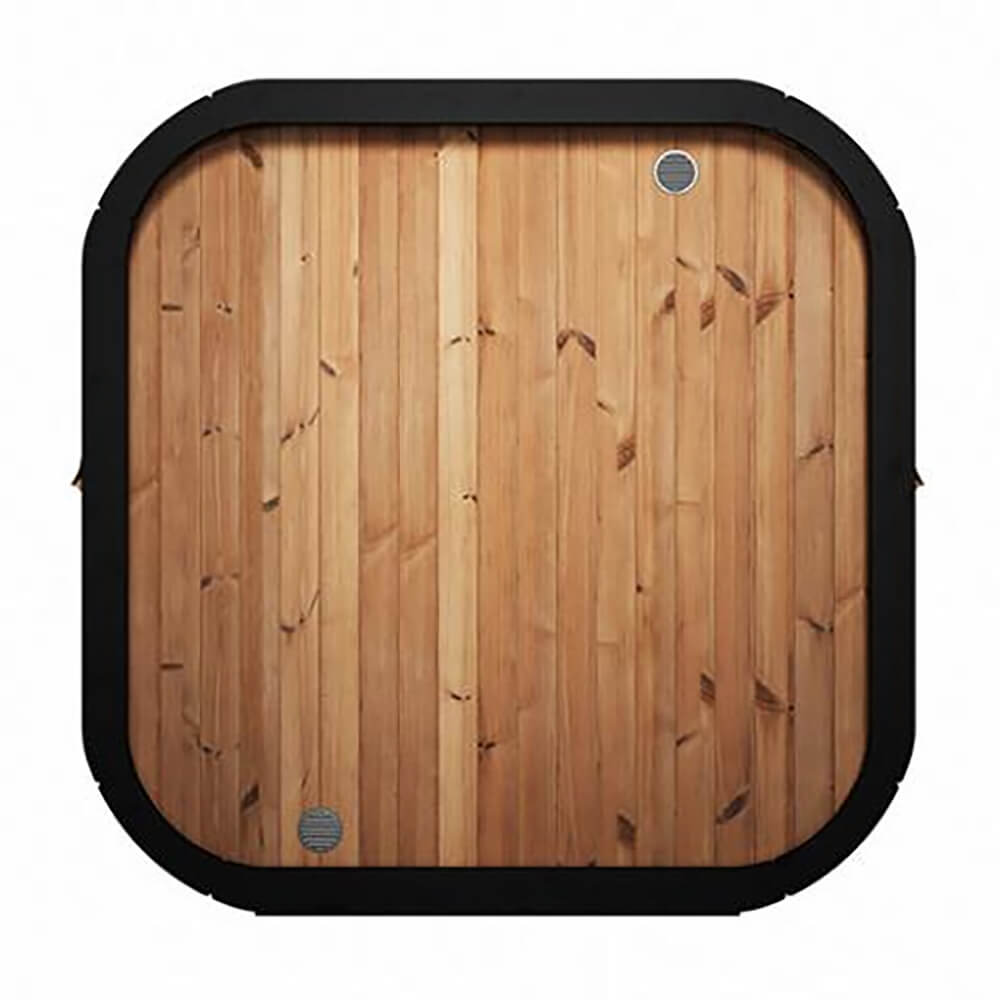 SaunaLife Model CL7G 6-Person Cube-Series Luxury Wooden Outdoor Home Sauna Kit [SL-MODELCL7G] (SAK95274)