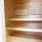 SaunaLife Model G2 Outdoor Home Sauna Kit