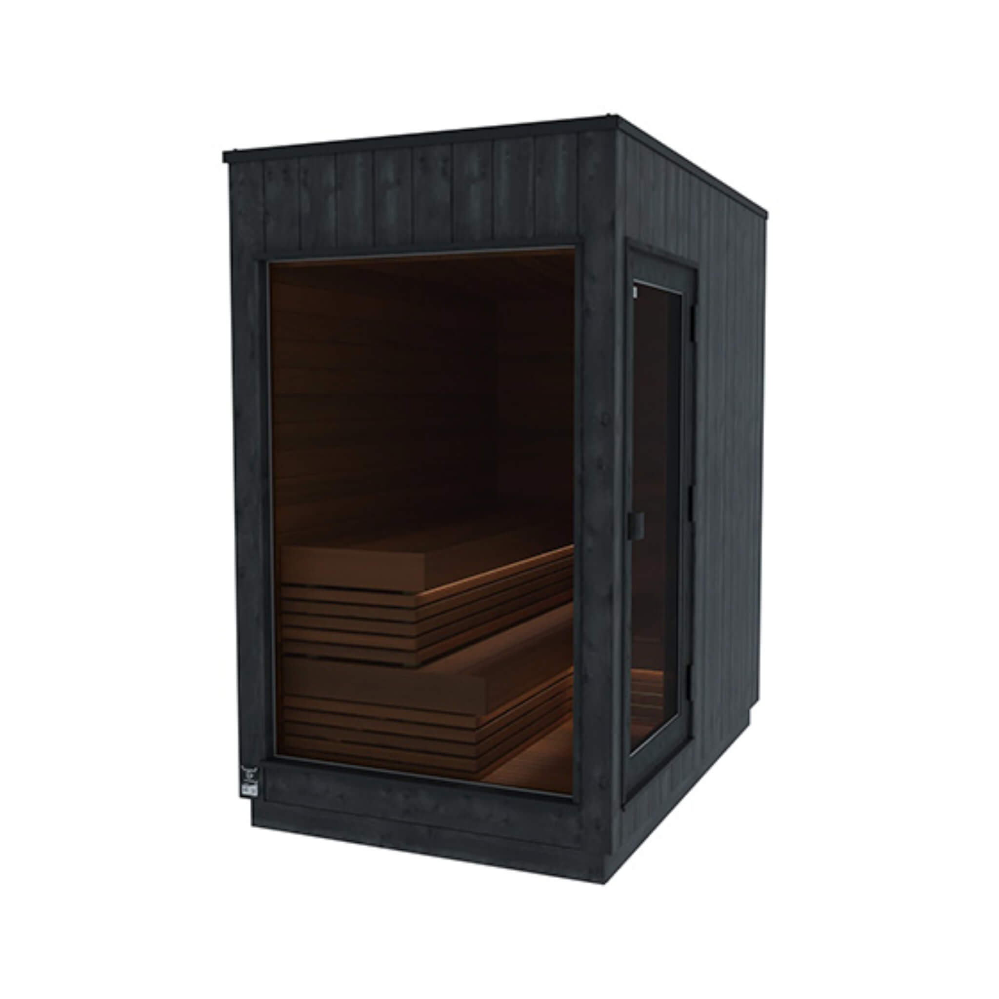 ThermaSol Nordic Misty 2-5 Person Fully-Assembled Outdoor Modular Sauna Cabin [Made-To-Order] [14-KIR] (SAK17365)