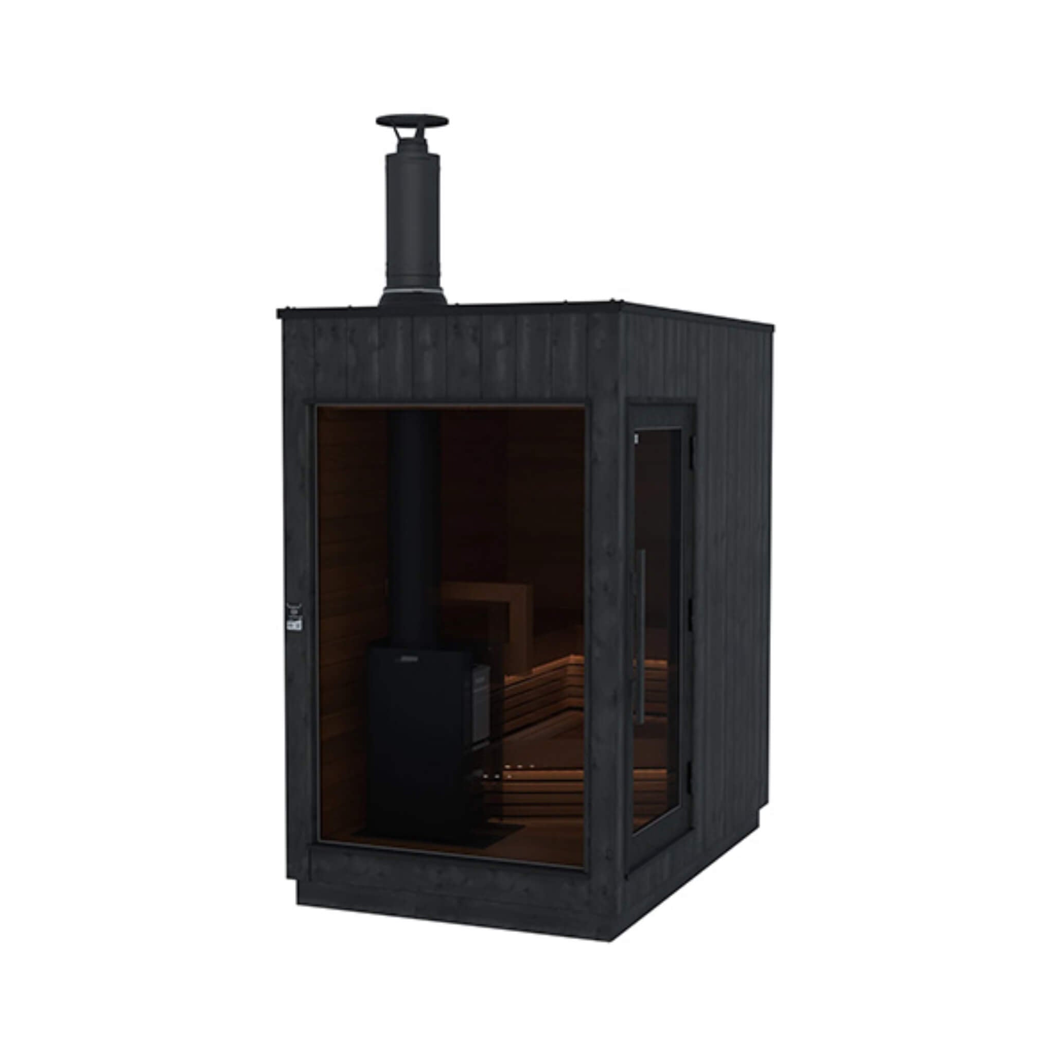ThermaSol Nordic Misty 2-5 Person Fully-Assembled Outdoor Modular Sauna Cabin [Made-To-Order] [14-KIR] (SAK17365)