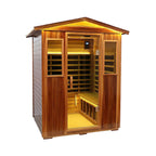 Thermora Kairo 4-Person Outdoor Infrared Hemlock Sauna