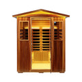 Thermora Kairo 4-Person Outdoor Infrared Hemlock Sauna