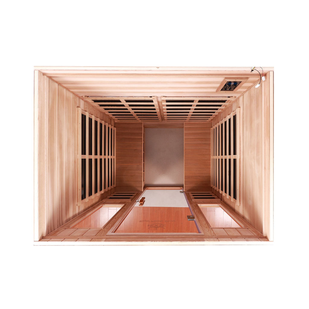 Thermora Kairo 4-Person Outdoor Infrared Hemlock Sauna