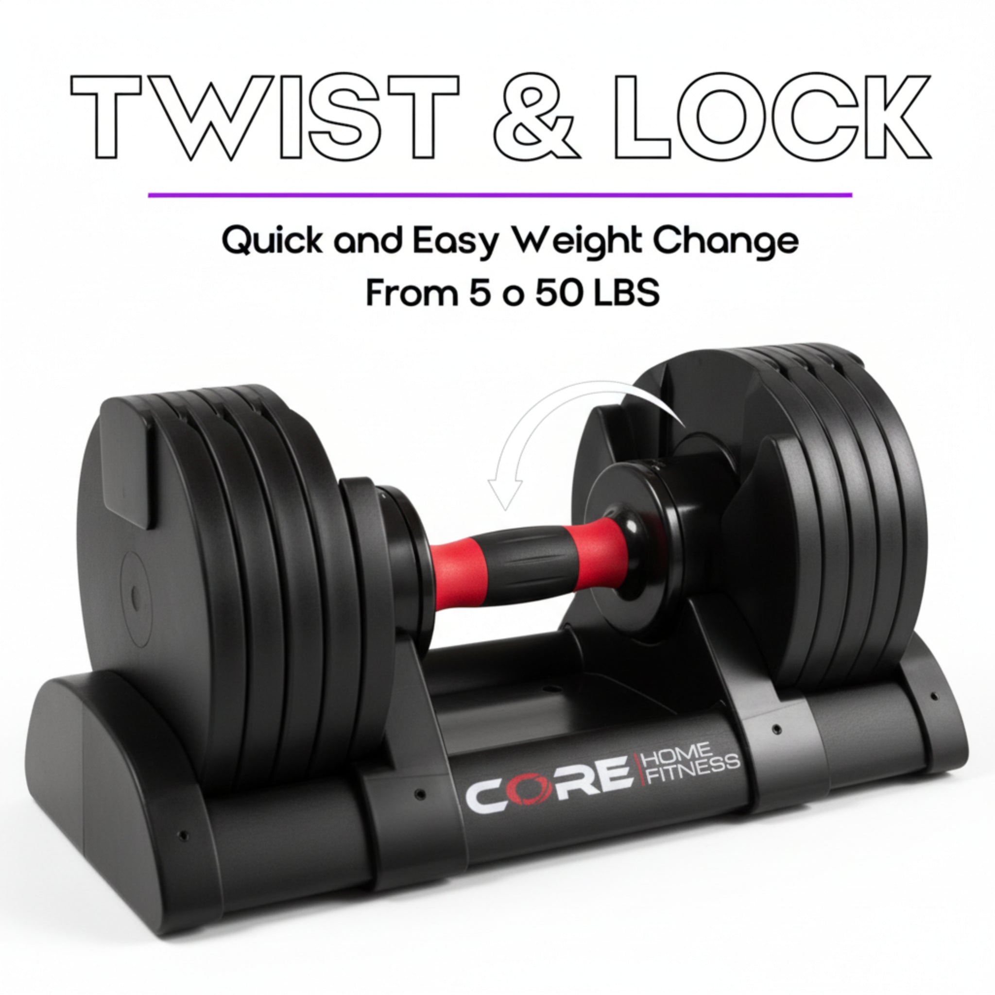 Adjustable Dumbbell Set